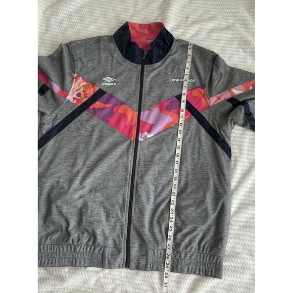 🔧Jacket Men’s Size XL CORAL STUDIOS X UMBRO REVERSIBLE JACKET Black Beauty - Picture 10 of 12